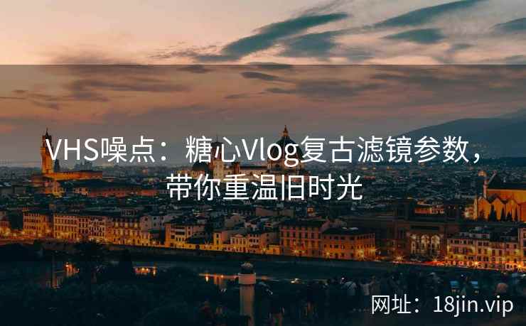 VHS噪点：糖心Vlog复古滤镜参数，带你重温旧时光